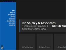 Tablet Screenshot of eyewear-santarosa.com